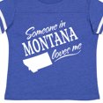 thumbnail image 4 of Inktastic Someone in Montana Loves Me Boys or Girls Toddler T-Shirt, 4 of 5