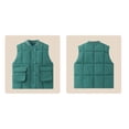 thumbnail image 4 of Kovlvoll Toddler Baby Clothes Girl Down Jacket Vests Sleeveless Thick Thermal Boy Solid Color Waistcoat with Pockets, 4 of 6