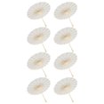 thumbnail image 2 of 8 Piezas Sombrilla de Papel Paraguas Boda Favor Fiesta Bambú 30 cm para Centros Mesa Despedida Soltera Accesorios Fotográficos, 2 of 5