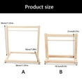 thumbnail image 6 of Oversized Wooden Twin Bar Garment Rack For Stuffed Clothes Maintenance, 6 of 20