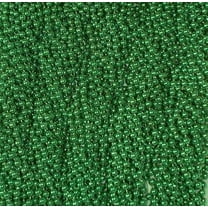 72 Green Mardi Gras Gra Beads Necklaces Party Favors 6 Dozen Lot