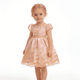 thumbnail image 5 of KAWELL Floral Lace Ball Gown, Formal Wedding Party Princess Dress for 3-8 Years, 5 of 6