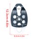 thumbnail image 4 of Toystoory Polea de cuerda portátil, aparejo suave, accesorio de escalada, accesorios de bloqueo, remedio de rescate protector para Escalada Negro, 4 of 6