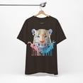 thumbnail image 6 of Cheetah Graphic Unisex 100 Cotton Artwork Tee 9, 6 of 15