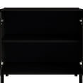 thumbnail image 6 of Castle Place Simple Modern Sideboard Buffet Cabinet, Black, 6 of 9