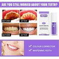 thumbnail image 3 of Eelhoe V34 Colour Corrector, Purple Teeth Whitening, Tooth Stain Removal, Teeth Whitening Booster, Purple Toothpaste, Colour Correcting February7, 3 of 4