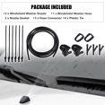 thumbnail image 2 of Unique Bargains 1 Set Windshield Washer Water Nozzle Spray No.55372143AB for Jeep Grand Cherokee 2005-2016, 2 of 6