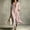 #168-Red, variant on TaTaai Women's V-Neck Short Sleeve Maxi Dress with Striped Print, Side Pockets, and Relaxed Casual Fit Gift