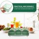 thumbnail image 2 of BRIGHTFUFU 1 juego de placas con cubierta de caramelo placas de frutas KTV placas con bandeja, 2 of 7