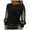 A-Black373, variant on Bibifish Womens T-Shirts Elegant Mesh Long Sleeves Graphic Printed Tee Tops Black New Year'S Eve Outfit Sequins Tops For Ladies