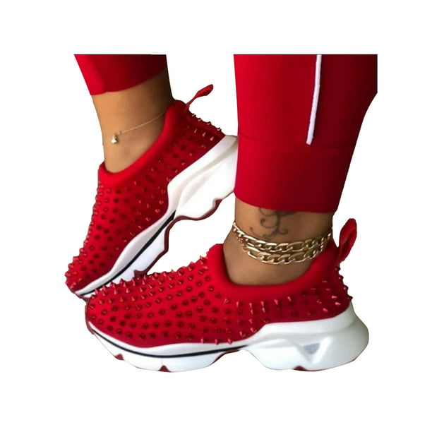 Luxur - Women's Casual athletic Sneakers Fashion Trainer anti-slip ...