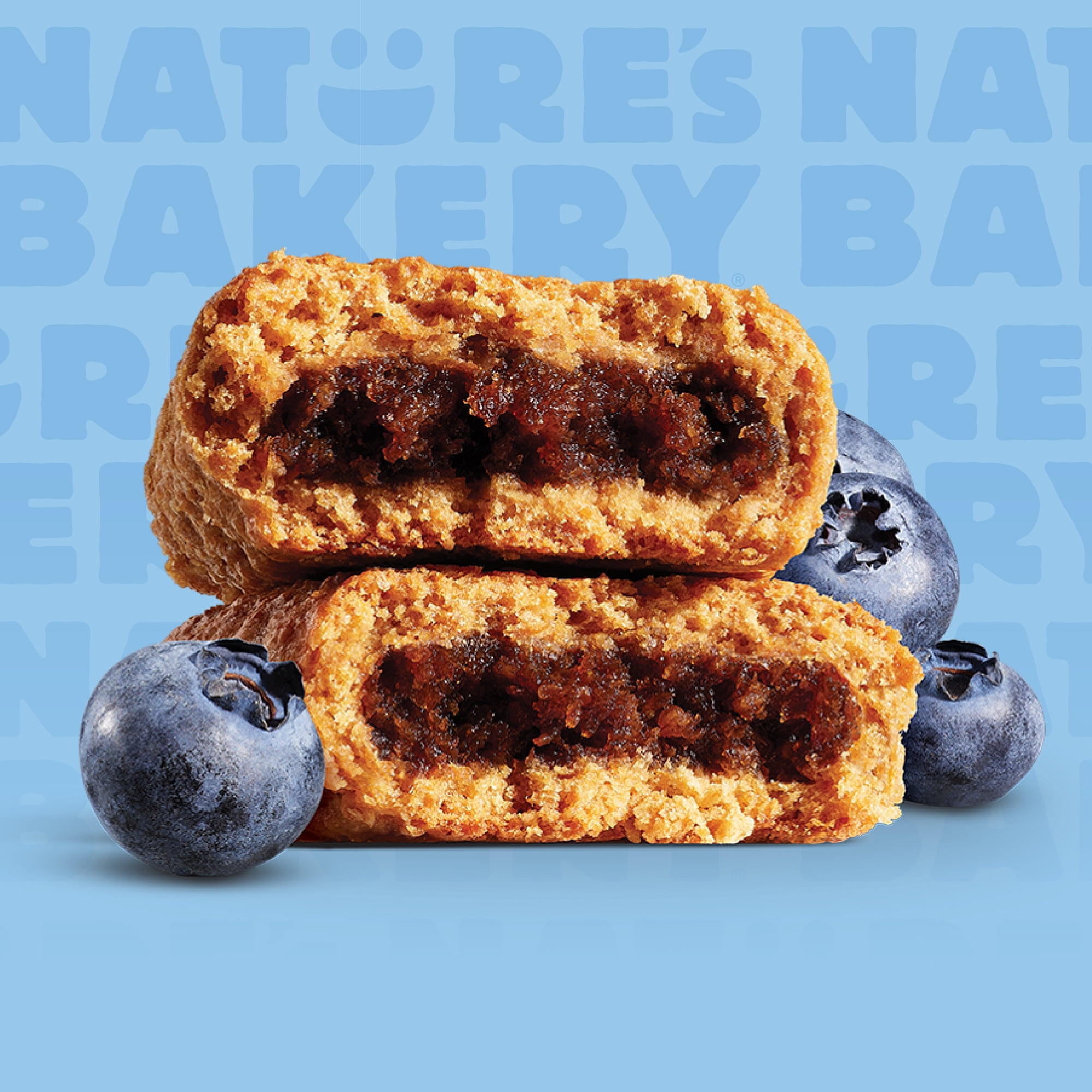 Nature's Bakery Blueberry Fig Bars, 2 oz Snack Bars (36 Ct), Plant-Based, Vegan, Non-GMO