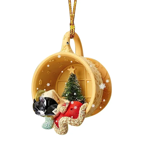 Adorno navideño para árbol colgante, elfo, hada, Papá Noel, figura navideña colgante, adorno de Gremlins, decoración del hogar, suministros para fiestas