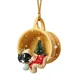 thumbnail image 1 of Adorno navideño para árbol colgante, elfo, hada, Papá Noel, figura navideña colgante, adorno de Gremlins, decoración del hogar, suministros para fiestas, 1 of 5