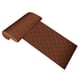 thumbnail image 1 of Protector de rodillas para asiento de automóvil, tela de cuero PU resistente a las manchas para asiento, 4 colores, diamante marrón, 1 of 5