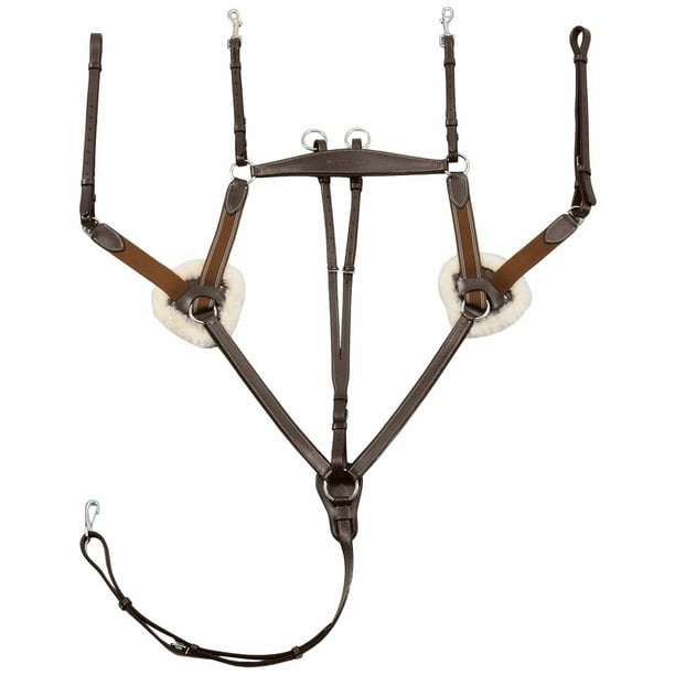Rhinegold V-Check Breastplate - Horse Masters