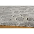 thumbnail image 2 of Momeni Delhi 3'6" X 5'6" Contemporary Hand Tufted Wool Rug in Silver, 2 of 3