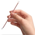 thumbnail image 4 of Ensemble de 4 Pinces pour Points Noirs, Trousse d'Outils en Acier pour l'Acné, Trousse d'Extracteur de Comédons avec Étui, 4 of 10