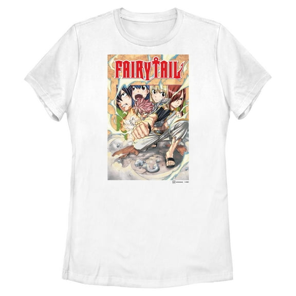 Womens Fairy Tail Team Cover T Shirt