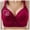 Red, variant on Gibobby Womens Seamless Bra No Underwire Comfort Push Up Bras Soft Wireless Bralette Full Coverage Sport Everyday Bra[Light Purple,L]