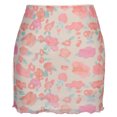 thumbnail image 3 of Falda Cruzada a la Cadera Falda casual estampada Mini falda de cintura alta Faldas cortas para mujer (champagne S) Cgtredaw para Mujer champán T L, 3 of 7