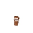 thumbnail image 3 of Time and Tru Women's Cross Strap Wedge Sandals, 3 of 6