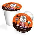 thumbnail image 4 of Organic Coconut Island Tea Pods Compatible with Keurig Brewers by Teavity - Caffeine-Free Herbal Tea - 24 Tea Pods, 4 of 10