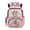 Fish Camo Pink, variant on Uorisanigo Pink Cow Print School Backpack for Girls Large Capacity, Lightweight Hiking Daypack for Elementary Teen, Casual Bookbag for Camping Vacation
