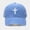 Light blue, variant on Unisex Visor Hat AURORADY Men's Washed Cotton Embroidered Baseball Cap Adjustable Dad Hat for Independence Day & Casual Wear, Blackish Green One Size Baseball Caps