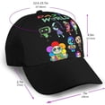 thumbnail image 2 of Dandys World Casquette de Baseball Mode Ajustable Imprimée pour Hommes et Femmes, 2 of 5