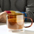 thumbnail image 5 of Double Walled Glass Coffee Mug Insulated Clear Glass Coffee Cups for New Home Birthday Thanksgiving Gift, 250ml, 5 of 5