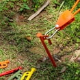 thumbnail image 5 of 4 Pcs Lengthen Steel Tent Stakes Heavy Duty Beach Tent Peg Canopies Stakes Outdoor Ground Stakes Camping Anchors Peg, 5 of 9