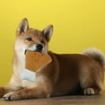 thumbnail image 3 of POINTERTECK Chicken Leg Dog Toy Interactive Plush Dog Toy Chicken Leg Design Built-in Sound Bite Resistant Teeth Grinding Relieve, 3 of 5