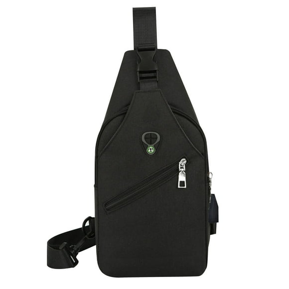 Boovnll Sling Bag for Men Women, Large Capacity Portable Men's Multifunctional Chest Bag Messenger Bag Fashion Casual Shoulder Messenger Bag Tarpaulin Small Backpack, Crossbody Bag, Sling Bag