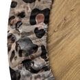 thumbnail image 5 of Ambesonne Leopard Print Fitted Round Tablecloth, Exotic Wild Cat Skin, 36"- 40" Diameter, Pastel Brown and Pale Grey, 5 of 5