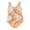 #88White, variant on Floral Print Sleeveless One Piece Bathing Suit Toddler Girl U Neck Sleeveless Casual Romper Swimsuit