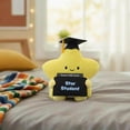 thumbnail image 2 of Star Student Plush Gift Card Holder, Yellow and Black, Graduation by Way To Celebrate, 2 of 4