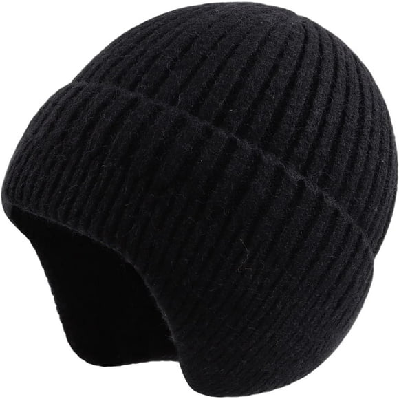 czcpp-Winter Beanie Hat for Men Women Warm Knit Cuffed Beanie Wool Adult Toque