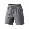 thumbnail image 5 of BLVB Shorts Cargo de Randonnée pour Femmes, Voyage, Sport, Golf, Légers, Été, Course, Gym, Shorts pour Femmes avec Poches à Glissière, 5 of 5