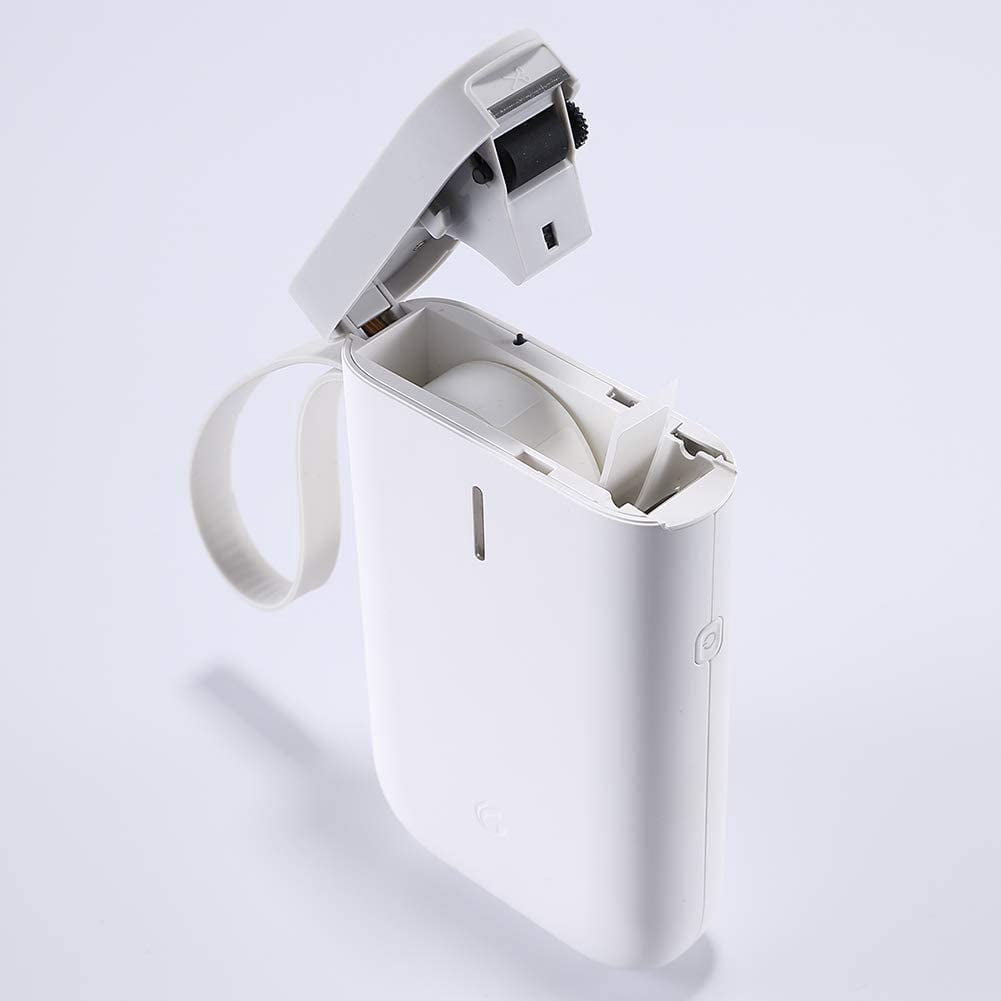 POINTERTECK Portable Thermal Label Printer, Bluetooth D11 Mini Label Maker Label Printer , Compatible with Smartphone for Home Office School Supermarket Store, White