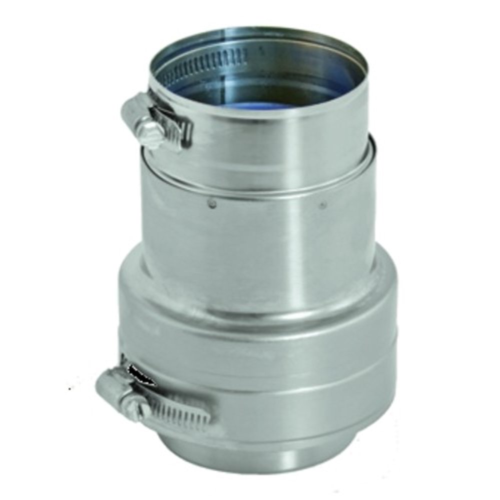 Duravent FsaDwsw6 DoubleToSingle Wall Adapter For 6" Fasnseal Vent Pipe From The Walmart