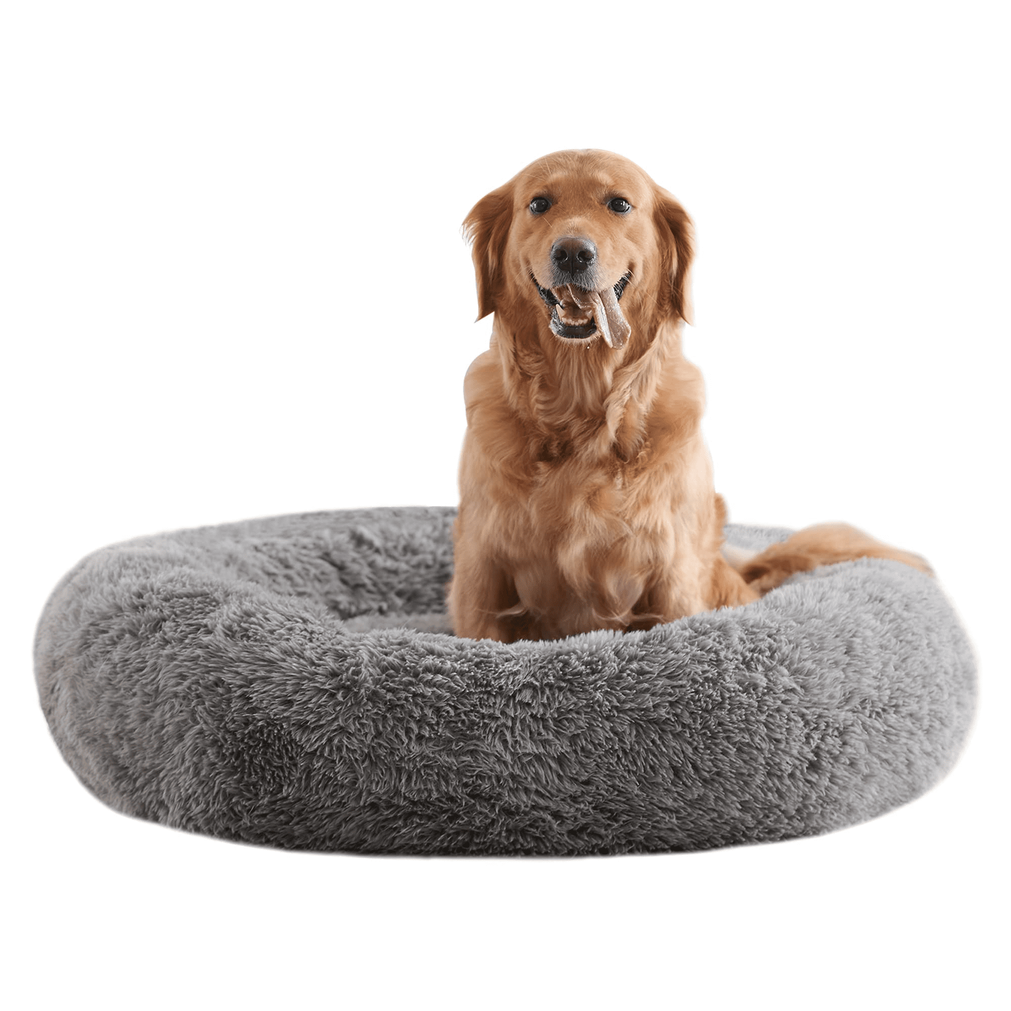 GOHOO PET Calming Dog Bed, AntiAnxiety Donut Dog Beds for Dogs and