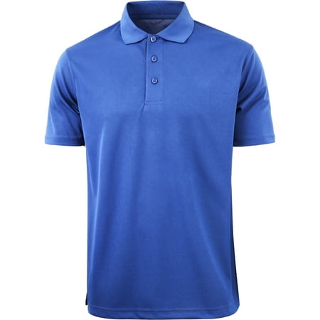 Hat and Beyond - Men's Active Dry Comfort Polo Golf Jersey Casual Shirt ...