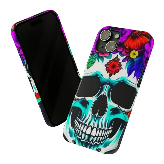 Slim Halloween Goth Cases Apple iPhone 15 14 13 12 11 8 7 x xs ProMax Ultra