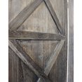 thumbnail image 2 of Modern Farmhouse Rustic Four Panel Room Divider Screen, 2 of 8