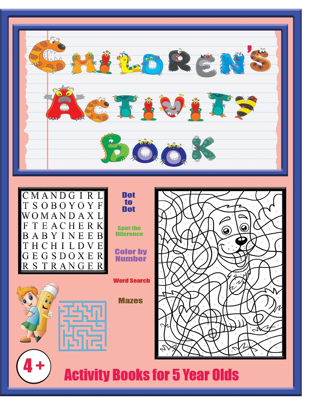 Activity Books For 5 Year Olds An Activity Book With 120 Puzzles Activity Books For 5 Year Olds An Activity Book With 120 Puzzles