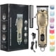 thumbnail image 2 of Electric Hair Clipper Set LCD Digital Men Beard Trimmer Barber Cutter for Oil Head 110‑240VUS Plug, 2 of 5
