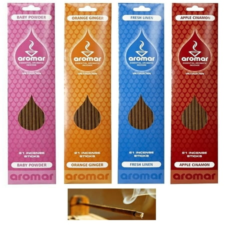 Assorted Incense Sticks - 80 Incense Sticks Concentrated Scents Burning Fragrance Aroma Therapy Assorted