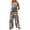 Blue B, variant on 4Th of July Rompers for Women Fashion Print Sleeveless Wide Leg Jumpsuits with Pockets Summer Casual Baggy Overalls