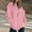 Pink, variant on BODOAO Womens Zip Up Sweatshirts Jackets Long Sleeve Casual Loose Outwear with Pockets 2025 Lightweight Comfort Soft Plus Size Jackets Black 3XL